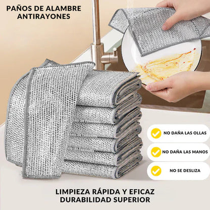 Set de 5 Paños Anti Rayones – Reutilizables y resistentes